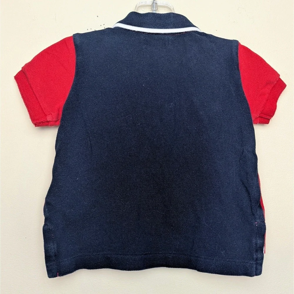 Ralph Lauren Polo Big Pony USA Flag Patch Baby Size 9 Months